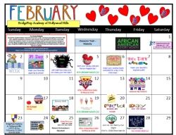 February Calendar